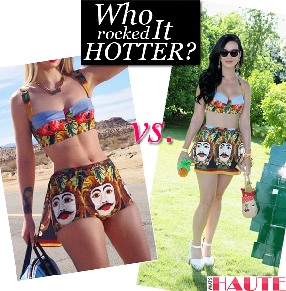 Who rocked it hotter: Iggy Azalea vs. Katy Perry in Dolce & Gabbana Spring 2013