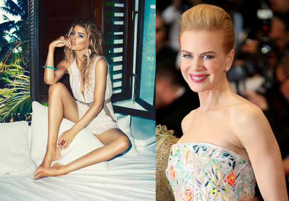 Haute fashion news roundup: Doutzen Kroes for H&M High Summer 2013; Nicole Kidman for Jimmy Choo