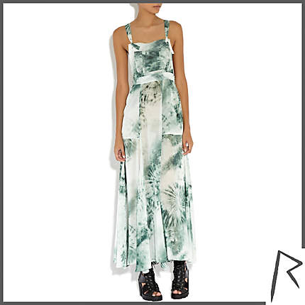 tie dye overall dress