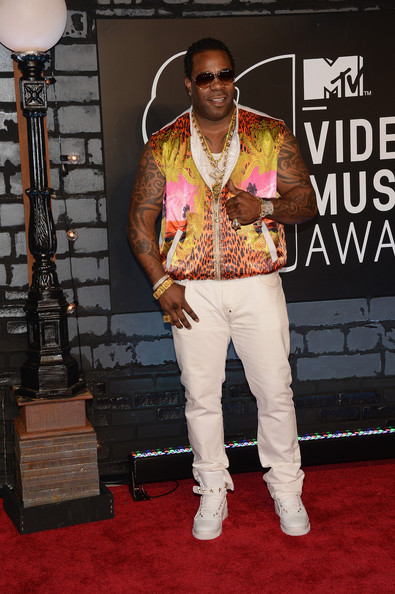 Busta Rhymes attends the 2013 MTV Video Music Awards