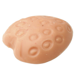 Combat dry winter skin with Lush Strawberry Feels Forever Massage Bar