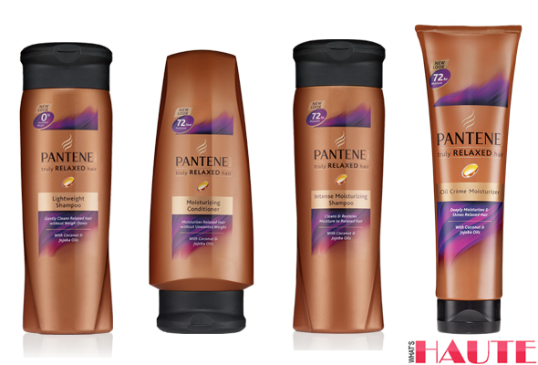 Pantene® Pro-V® Truly Relaxed Intense Moisturizing Shampoo, Pantene® Pro-V® Truly Relaxed Oil Crème Moisturizer, Pantene® Pro-V® Truly Relaxed Lightweight Shampoo and Pantene® Pro-V® Truly Relaxed Moisturizing Conditioner