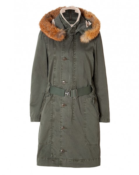 CLOSED Rooster Coat in Hunters Green