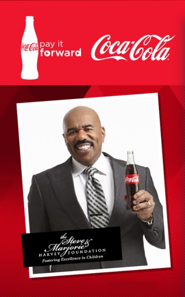 Steve Harvey Coca-Cola Pay It Forward