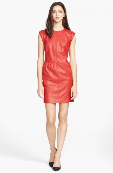 Rachel Zoe 'Antonia' Leather Dress