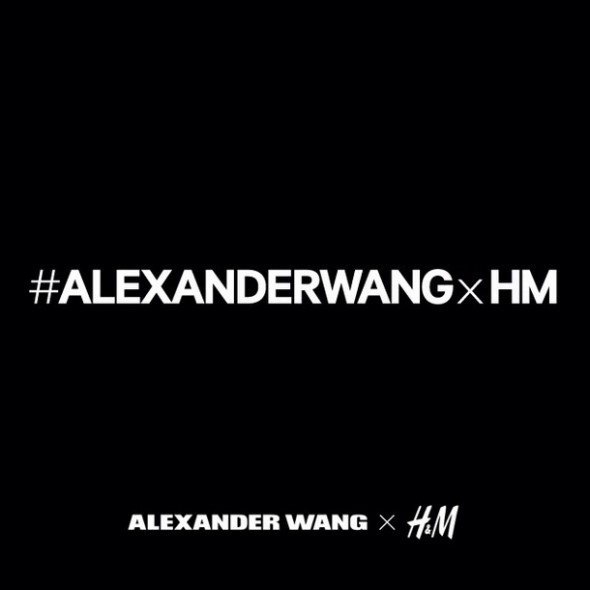 BREAKING NEWS: Alexander Wang for H&M