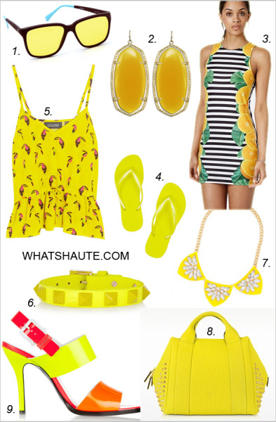 How to wear yellow - get the look