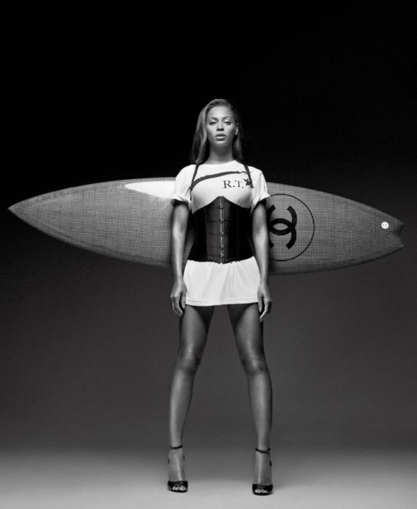 Beyonce CR Fashion Book - Chanel surfboard
