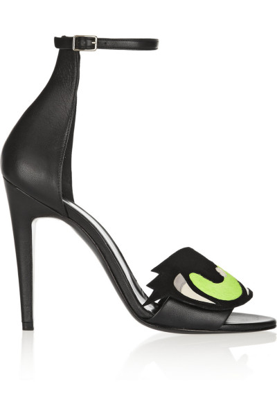 Haute buy: Pierre Hardy sandals with eye detail - side view