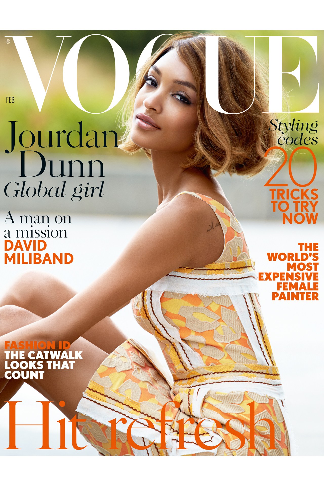 Haute News: Jourdan Dunn covers British Vogue; C. Wonder to close all