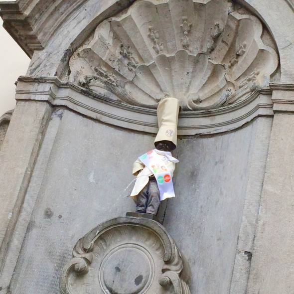 Mannekin Pis - Brussels, Belgium - What's Haute in the World