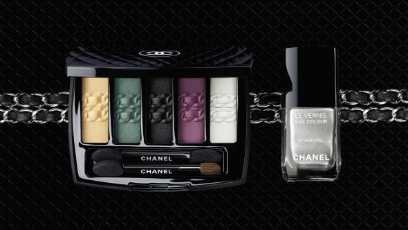 L'Intemorel De Chanel Eyeshadow Palette and Le Vernis Intemporel Nail Colour