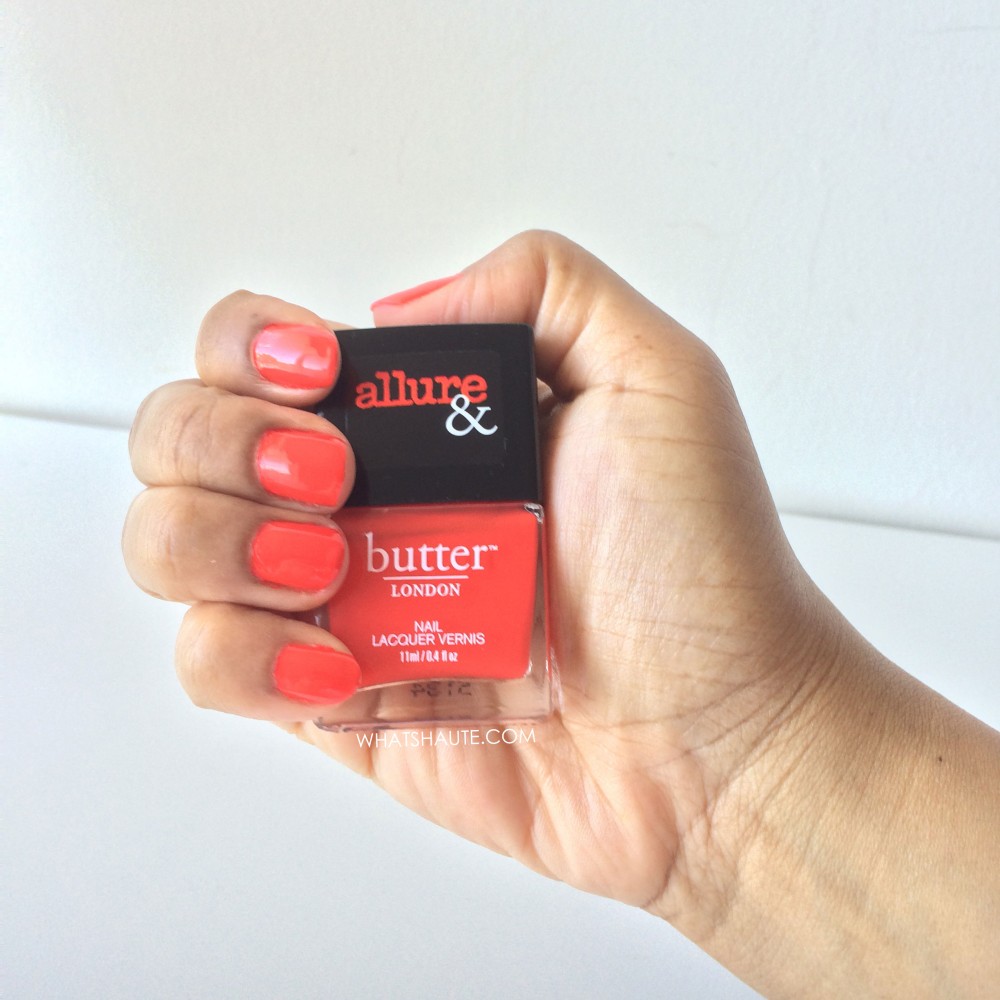 Mani Monday: Allure & butter LONDON Arm Candy Statement Piece Nail Lacquer