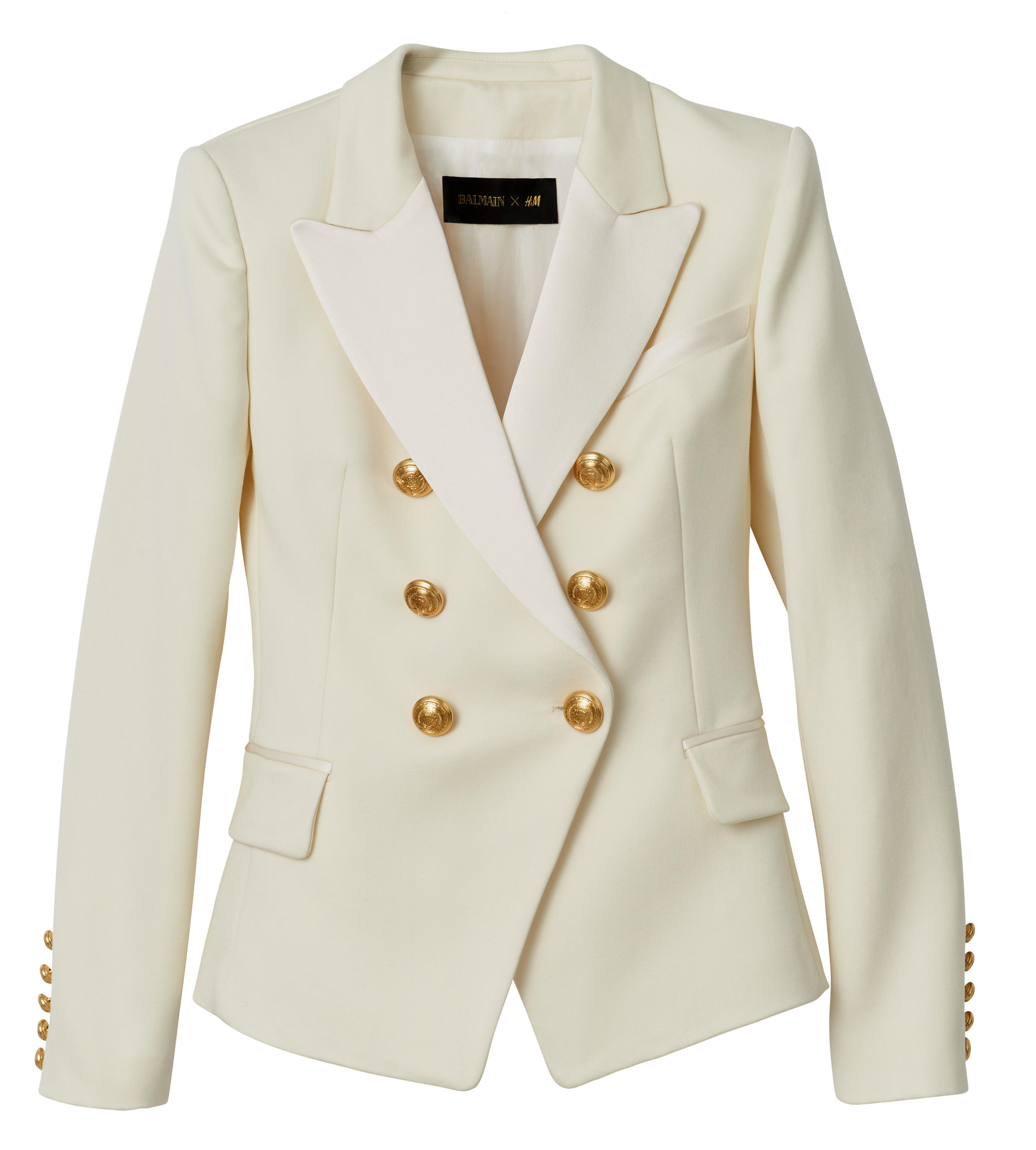 balmain x h&m blazer