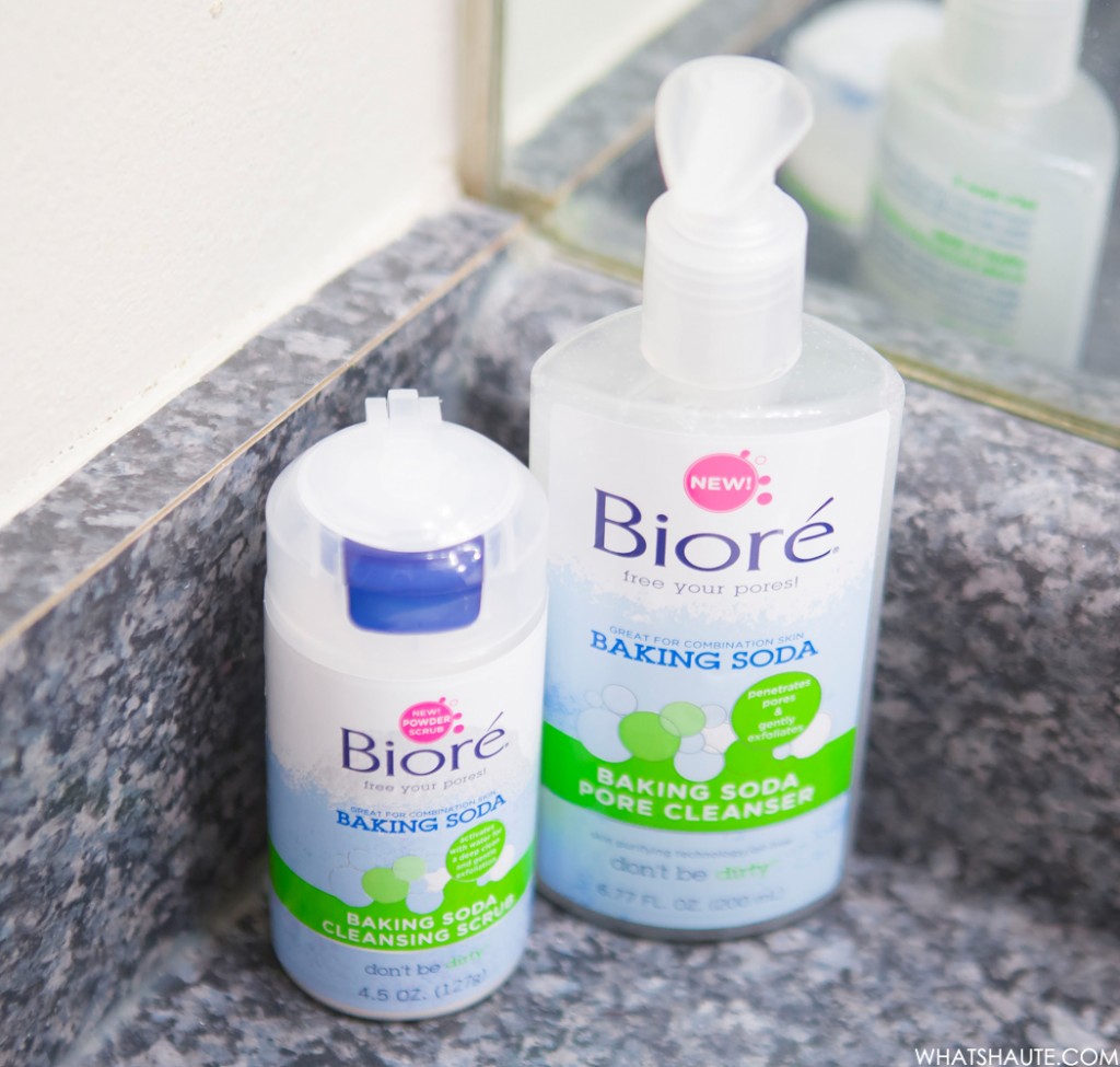 Getting Ready With the NEW Bioré Baking Soda Cleansing Scrub & Baking