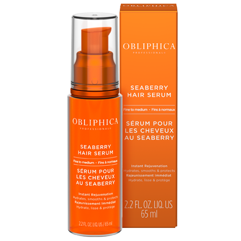 Shiny, Healthy Summer Hair Obliphica Professional Seaberry Serum – Fine to Medium