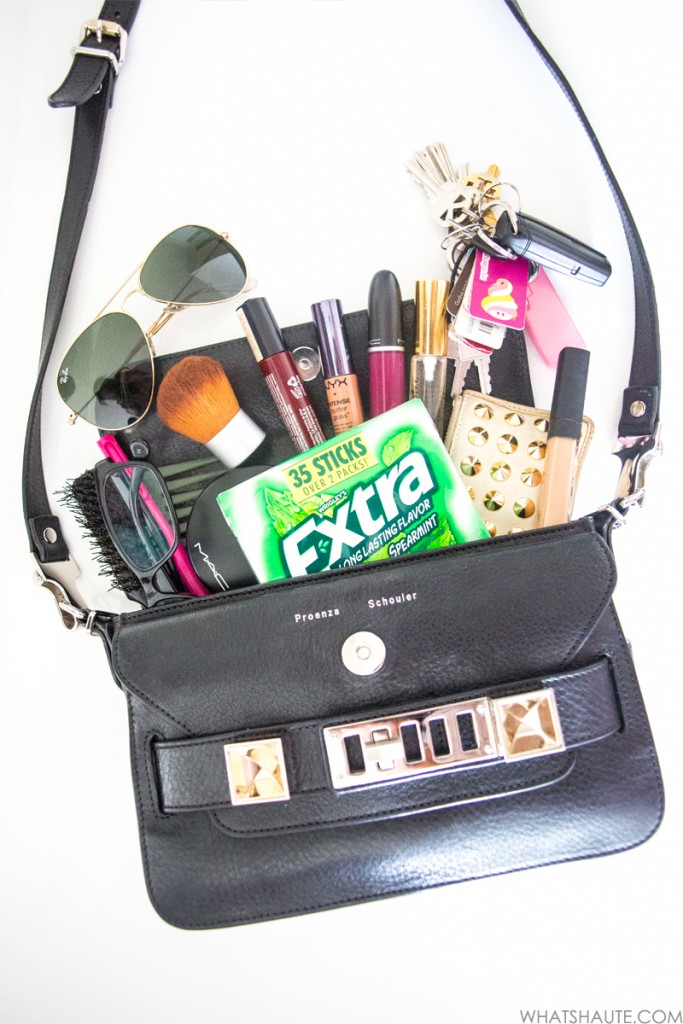 What's in my bag - Proenza Schouler PS11 & Extra Spearmint gum