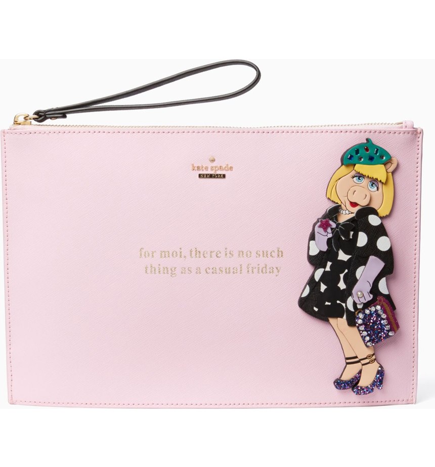 Holiday Gift Idea #3: kate spade new York miss piggy britta clutch