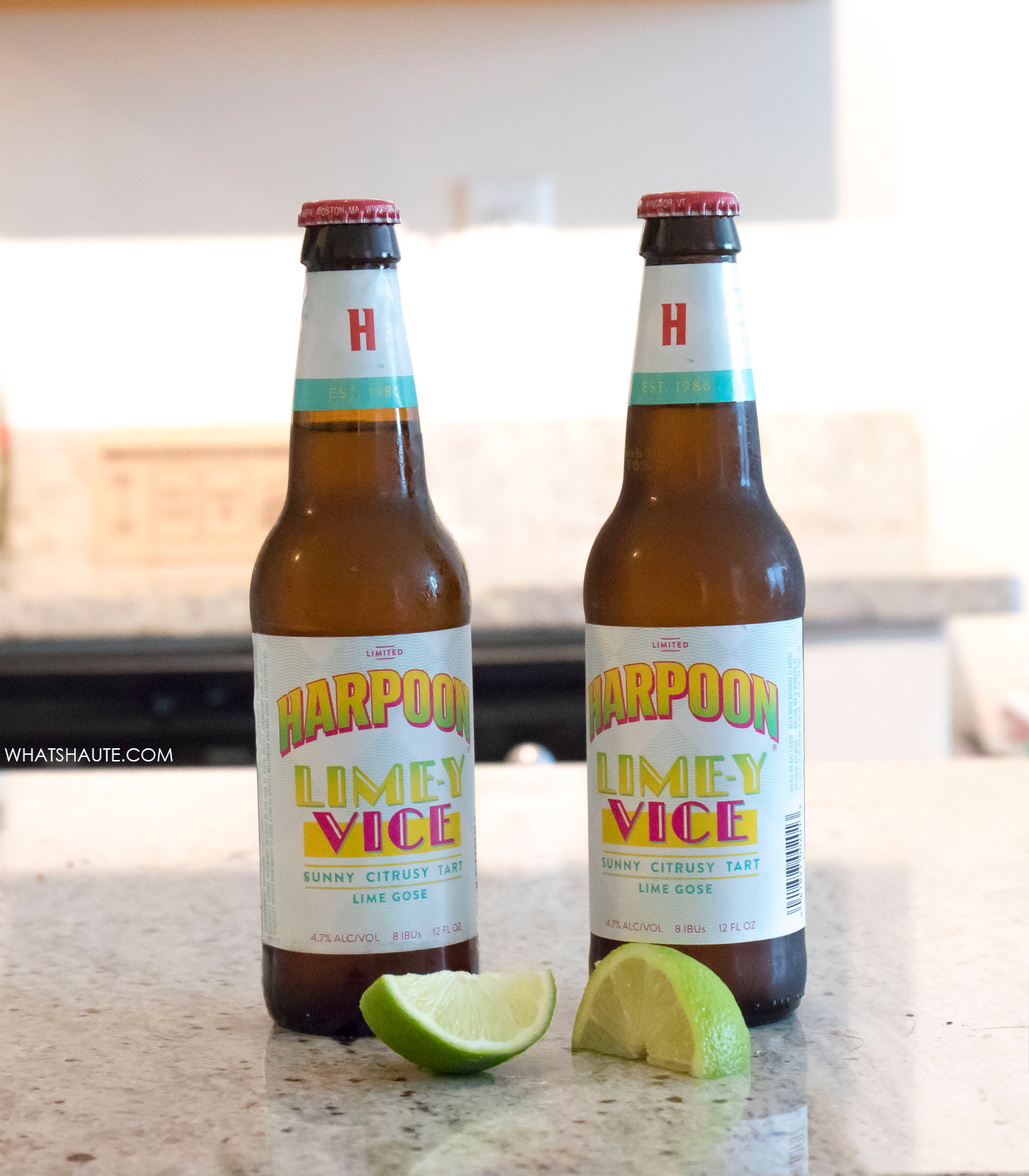 Harpoon Brewery Lime-y Vice Lime Gose style beer