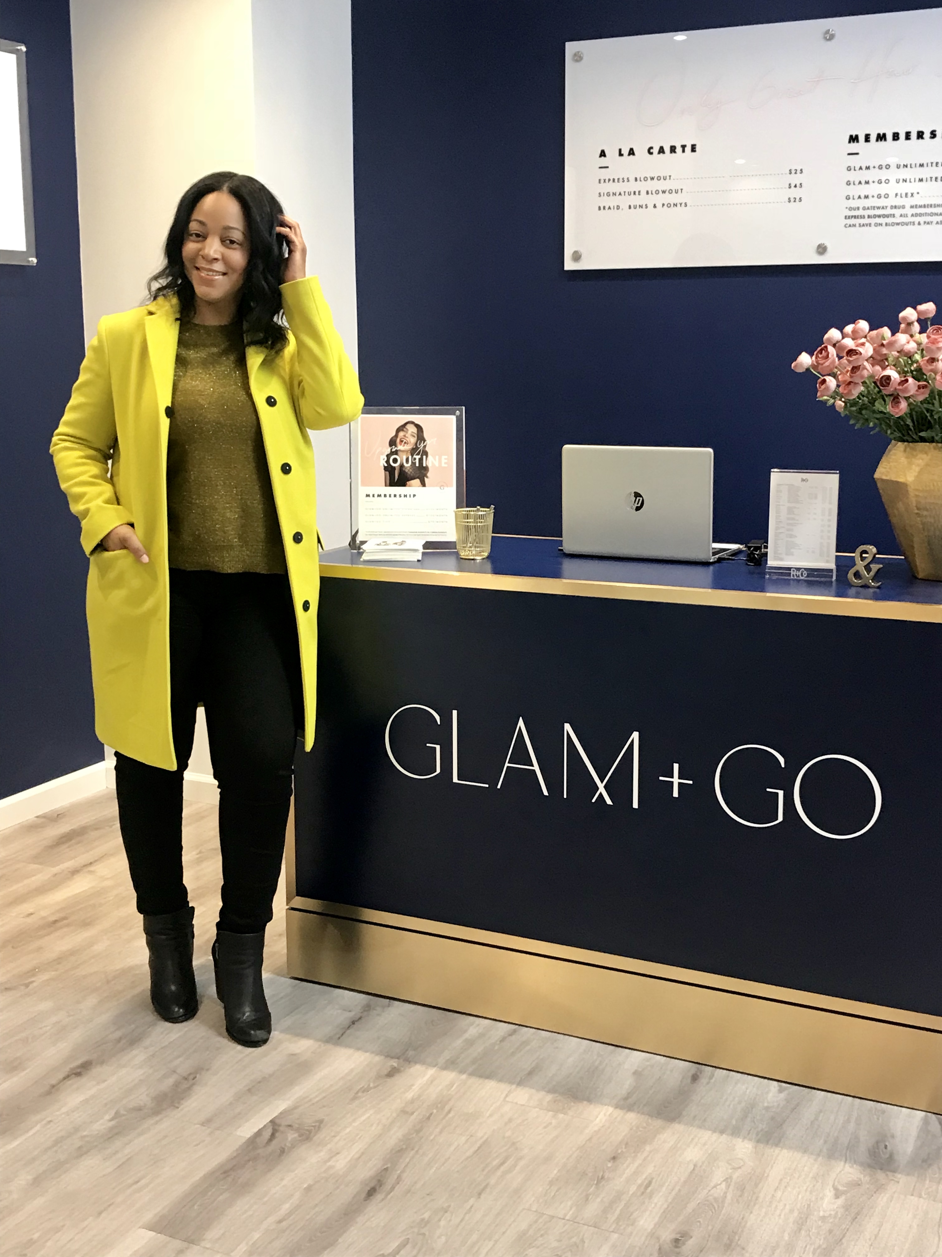 What's Haute, Glam+Go Beach Body blowout, DC blowdry bar