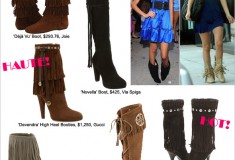 Haute Trend: Fringed Boots