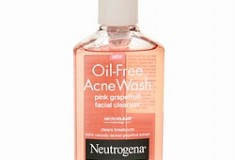 Clear Skin Refreshment: Neutrogena Oil Free Acne Wash with Pink Grapefruit