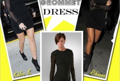 Who Rocked it Hotter: Khloe Kardashian vs. Rihanna in Alexander Wang’s Slim Grommet Dress