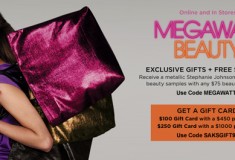 Beauty gifts with purchase at Saks