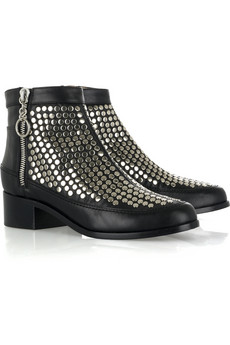 MJ-inspired: Proenza Schouler studded leather boots