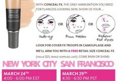 Join the Cover FX Flash Mob and get a FREE concealer!