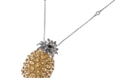 Tropically-inspired: the Nehita Pineapple necklace