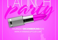 Come join What’s Haute on Dec. 2, 2010 for the Ayari Makeup Tour (AMT) Launch Party – “An Exclusive Beauty Event”