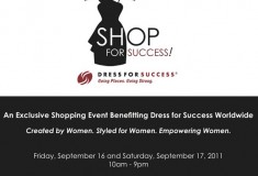 Haute event: Shop for Success