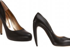 Shoe of the moment: Walter Steiger Curved Heel Pumps