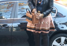 My Style: Early Thanksgiving (H&M top + ASOS skirt + kate spade bag + Charles David platform pumps)