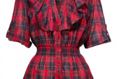 Ask What’s Haute: Please help me find this plaid ruffle shirt!