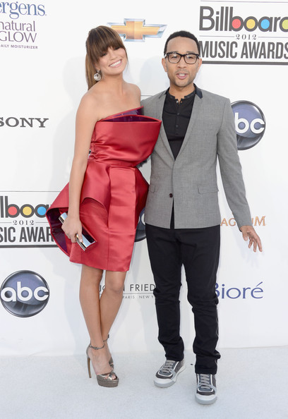 Chrissy Teigen and John Legend at the 2012 Billboard Music Awards