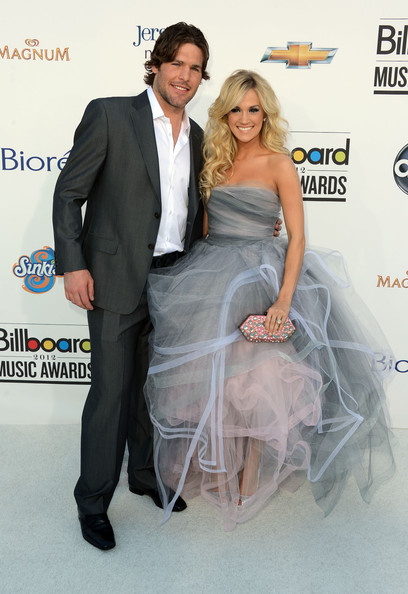 Mike Fisher and Carrie Underwood at the 2012 Billboard Music Awards