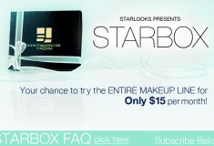Get gorgeous with a monthly makeup Starbox from Starlooks!