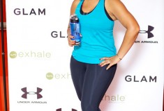 Glam & Under Armour blogger bootcamp at Exhale Spa: What's Haute on the Under Armour red carpet