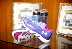Glam & Under Armour blogger bootcamp at Exhale Spa: Under Armour sneakers
