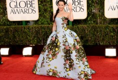 Lucy Liu at the 70th Annual Golden Globe Awards