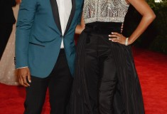 Victor Cruz and Elaina Watley "PUNK: Chaos To Couture" Costume Institute Gala
