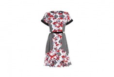 Peter Pilotto x Target Dress red floral check print