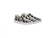Peter Pilotto x Target Shoes slip-on black white