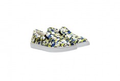 Peter Pilotto x Target Shoes slip-on green floral