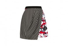 Peter Pilotto x Target Skirt red floral check