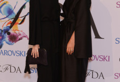 Ashley Olsen and Mary-Kate Olsen at the 2014 CFDA fashion awards