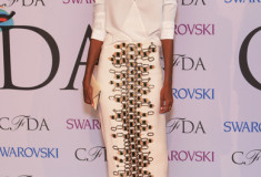 Liya Kebede at the 2014 CFDA fashion awards