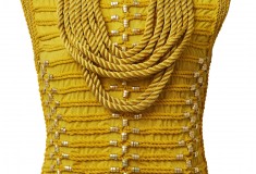 Balmain x H&M yellow rope top